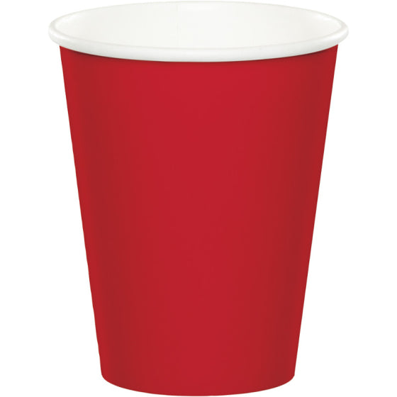 Classic Red Paper Cups 266ml 24pk