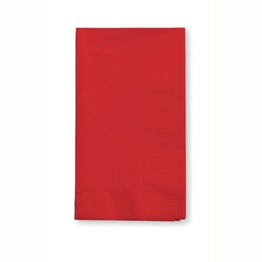 Classic Red Dinner Napkins 40cm x 40cm 50pk