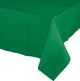 Emerald Green Tablecover Tissue & Plastic Back 137cm x 274cm Each