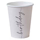 Champagne Noir Nude & Black Happy Birthday Paper Party Cups 9oz 8pk