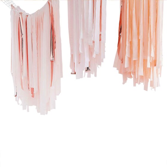 Mix It Up Pink Blush & Rose Gold Streamer Ceiling Kit