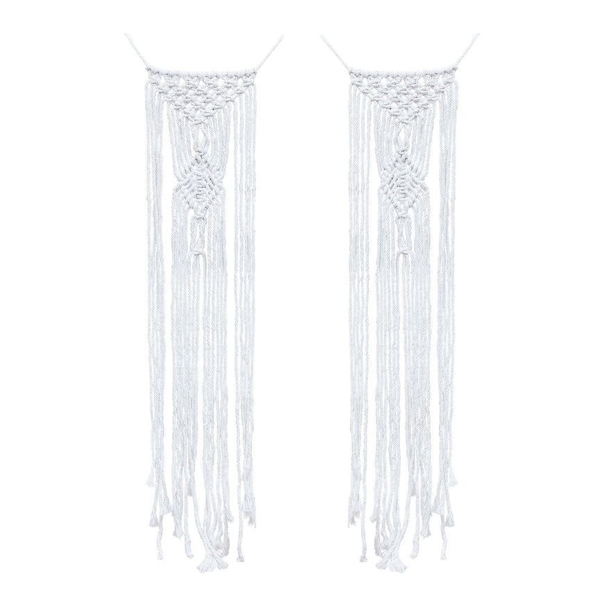 A Touch of Pampas Chair Decorations Macrame 2pk