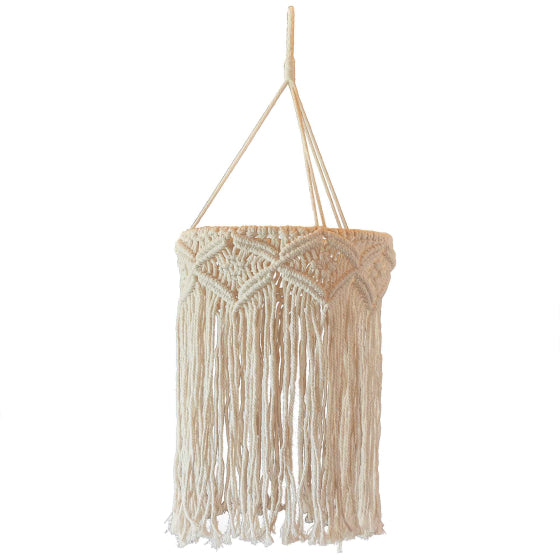 A Touch of Pampas Macrame Chandelier 40cm x 25cm Each