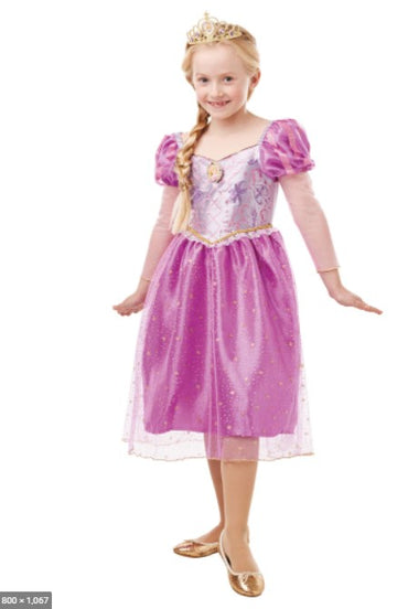 Girl's Costume - Rapunzel Glitter & Sparkle