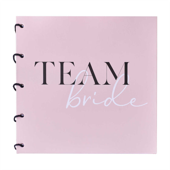 Future Mrs Team Bride Hen Party Guest Book 20cm x 20cm Each