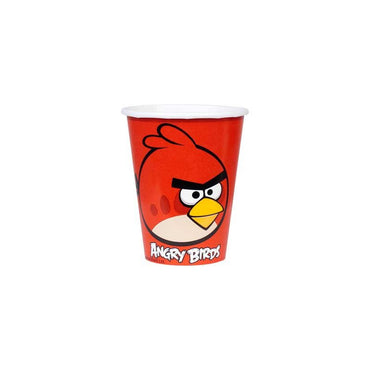 Angry Birds Cup 266ml 8pk - Party Savers