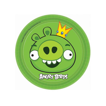 Angry Birds Dessert Plates 17cm 8pk - Party Savers