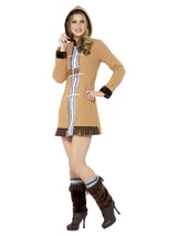 Women's Costume - Brown Arctic Lady Costume