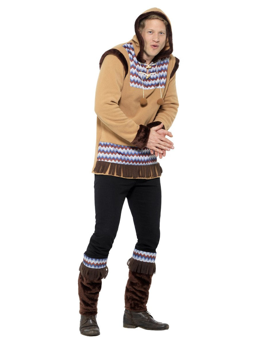 Men's Costume - Brown Arctic Man Costume