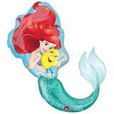 Ariel Dream Big  SuperShape Balloon 71cm x 86cm - Party Savers