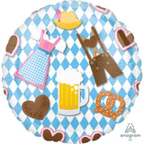 Oktoberfest Foil Balloon 45cm Each