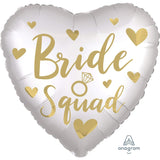 Satin Bride Squad Foil Balloon 45cm Each