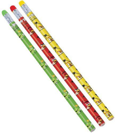 Angry Birds Pencils 12pk - Party Savers