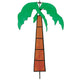 Palm Tree Wind-Wheel 3ft 6in. Each - Party Savers