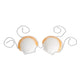 Adjustable Plastic Shell Bikini Top - Party Savers