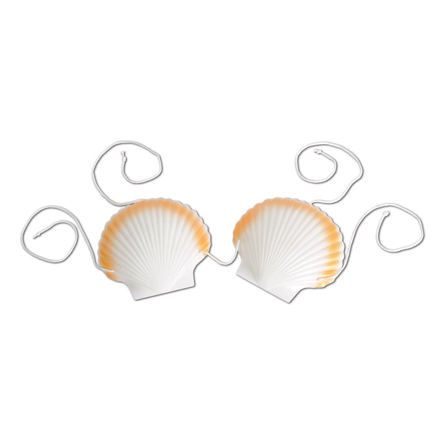 Adjustable Plastic Shell Bikini Top - Party Savers