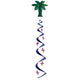 Jumbo Luau Whirl 4ft. Each - Party Savers