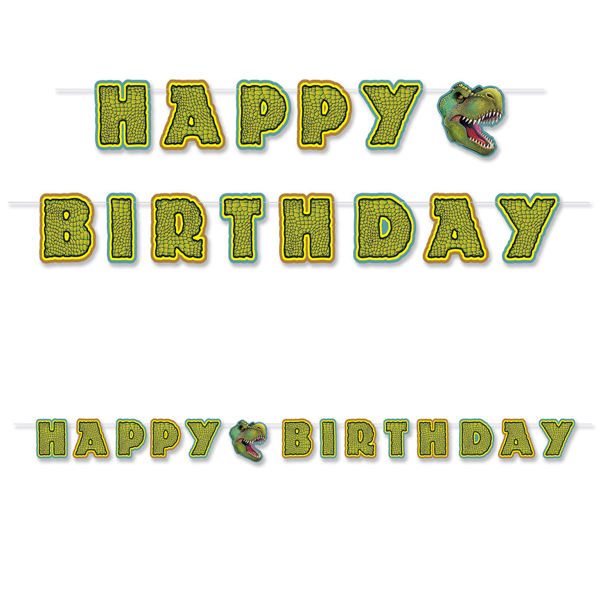 Birthday Dinosaur Streamer 6