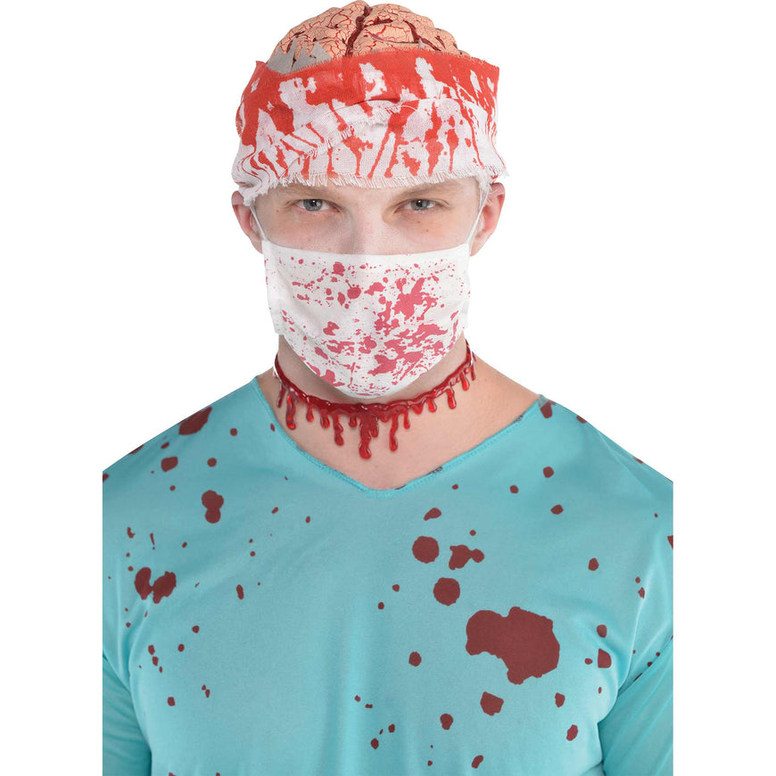 Bloody Surgeon Mask 18cm x 9cm Each