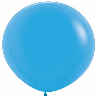 Pastel Blue Latex Balloons 90cm 2pk - Party Savers