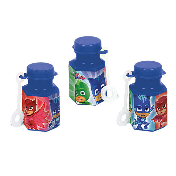 PJ Masks Mini Bubble 12pk - Party Savers