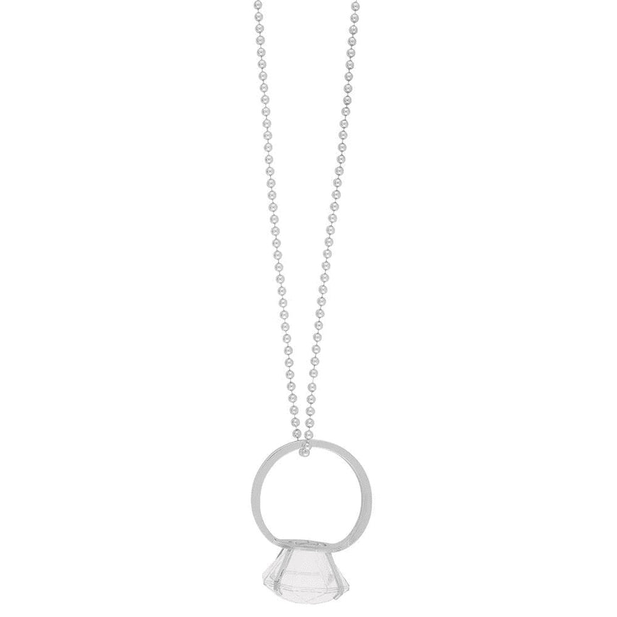 Wedding Ring Bead Necklace - Party Savers